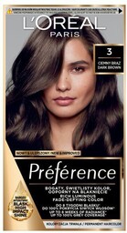 LOREAL Preference Farba do włosów 3 - Ciemny