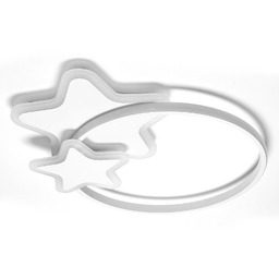 Lampa do pokoju dziecięcego na pilota LED BIAŁE