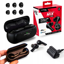 Słuchawki bezprzewodowe douszne HyperX Cloud MIX Buds Czarne