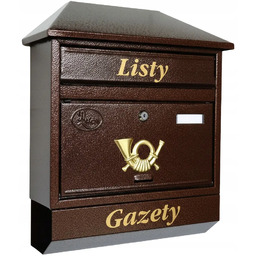 Skrzynka Na Listy Brązowa T9T C4 – Skrzynka