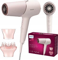 Suszarka do włosów ThermoShield z jonizacją różowa 2300W