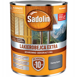 Sadolin Extra Lakierobejca Ciemny Szary 5L