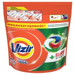 VIZIR Kapsułki do prania Platinum Pods Fairy Efekt
