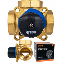 Zawór 3 Drogowy Trzydrożny Mieszający Regulacyjny 1 1/4