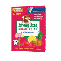 Zdrowy Lizak Mniam-Mniam z witaminami - 5szt