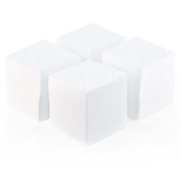 Perforowane waciki bezpyłowe do paznokci AlleMed 5x5 cm