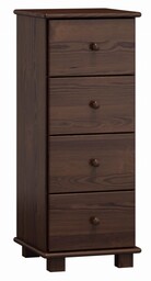 Komoda drewniana sosnowa nr33 g47 szuflady orzech