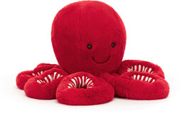 MASKOTKA PLUSZOWA JELLYCAT Ośmiornica żurawinowa duża 47 cm