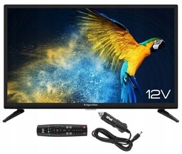Telewizor Samochodowy 24'' 12V 230V Kamper Jacht