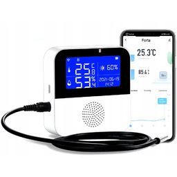 Czujnik WiFi Tuya Sensor Termometr Higrometr Zmierzchu Elektroniczny