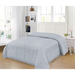 Jednokolorowa narzuta na łóżko Lavish 240x260 cm