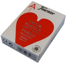 Karty Fournier Jumbo Poker 100% Plastik 2800