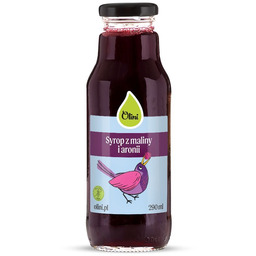 Syrop z malin i aronii dla dzieci 290ml