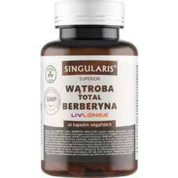 Singularis Superior Wątroba Total Berberyna, 60 kapsułek KRÓTKA