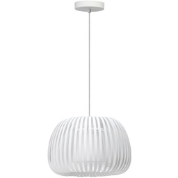 Lampa wisząca metalowa biała 36cm AZ6641 z serii