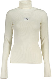BIAŁY SWETER DAMSKI CALVIN KLEIN