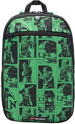LEGO Small Extended Backpack 20222-2201, Zielone Plecak, pojemność: