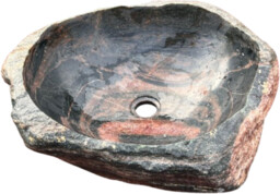 Umywalka nablatowa kamienna 48-40 x20 cm ,