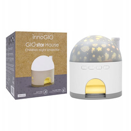 Projektor z pozytywką lampka InnoGIO GIOstar House GIO-176