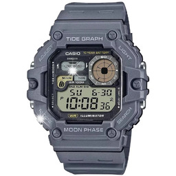 ZEGAREK MĘSKI CASIO Digital Moonphase WS-1700H-8AV + BOX