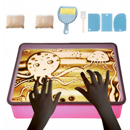 Piaskowe Obrazki Malowanie Piaskiem Kreatywna Zabawka Z 7