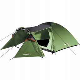 Namiot 3-osobowy Nils Camp Trekker III NC6312 Czarno-Zielony