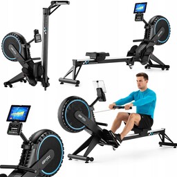 Wioślarz Do Ćwiczeń Powietrzno Magnetyczny Ergometr Wioślarski Gymtek