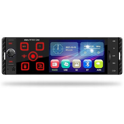 Radio samochodowe 1DIN LCD Bluetooth + kamera cofania