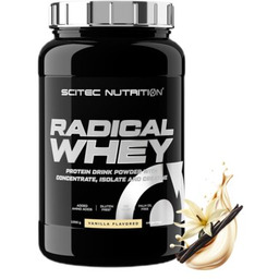 SCITEC NUTRITION Odżywka białkowa Radical Whey Waniliowy (1000