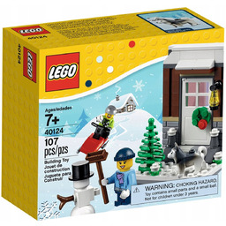 LEGO Creator 40124 Zestaw Świąteczny 2015- Zimowa zabawa