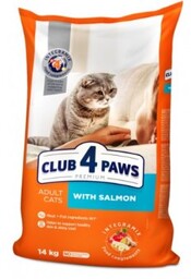 Sucha Karma Dla Kotów Club 4 Paws Łosoś