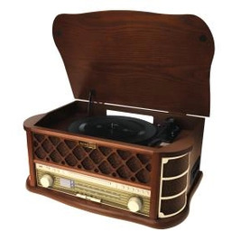 Sencor STT 016 Manualny Przedwzmacniacz Brązowy Gramofon