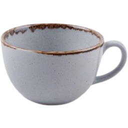 Porland Filiżanka elegancka sztaplowana szara 250 ml, Ashen