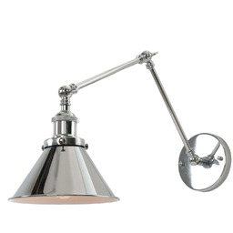 KINKIET LAMPA ŚCIENNA LOFT CHROM GUBI W2