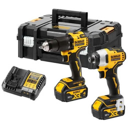 DEWALT DCK2062M2T-QW Wkrętak akumulatorowy silnik bezszczotkowy, z urządzeniem