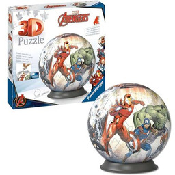 RAVENSBURGER Puzzle 3D Marvel Avengers 11496 (73 elementy)
