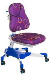 Bs fotel dla dzieci do biurka bx-001 fioletowy