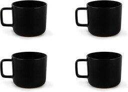 Excelsa Nordic zestaw 4 filiżanek Czarna herbata, ceramika