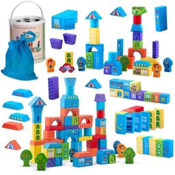 Drewniane klocki edukacyjne, RK-871, Ricokids