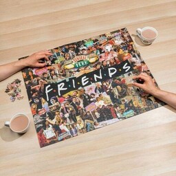 Przyjaciele Puzzle - Kolaż
