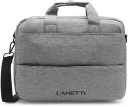 Torba na laptopa Lanetti LAN-K-011-04L Szary