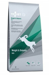 TROVET Weight Diabetic WRD karma dla psa, 3kg