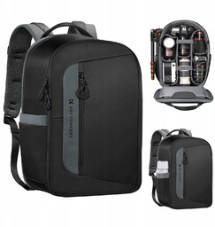 Plecak Fotograficzny Foto na Aparat Lustrzankę Kamerę Drona