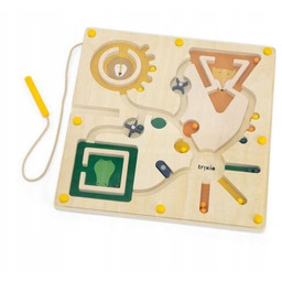 Labirynt Magnetyczny Drewniany