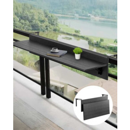 Wiszący stół składany na balkon, 12x32 cale, stolik