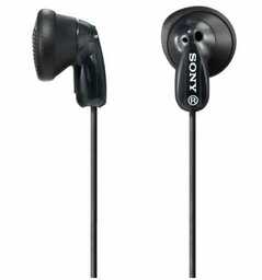 Sony - Słuchawki douszne przewodowe MDR-E9 czarne