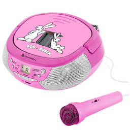 Boombox Karaoke Głośnik Bluetooth Usb MP3 Mikrofon Odtwarzacz