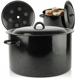 Emaliowany Garnek Do Gotowania Pasteryzacji Duży Do Smażenia