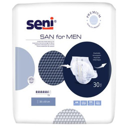 SAN SENI for MEN Pieluchy anatomiczne, 30szt.