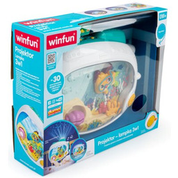 DUMEL Zabawka projektor Winfun Projektor Lampka 3w1 WF